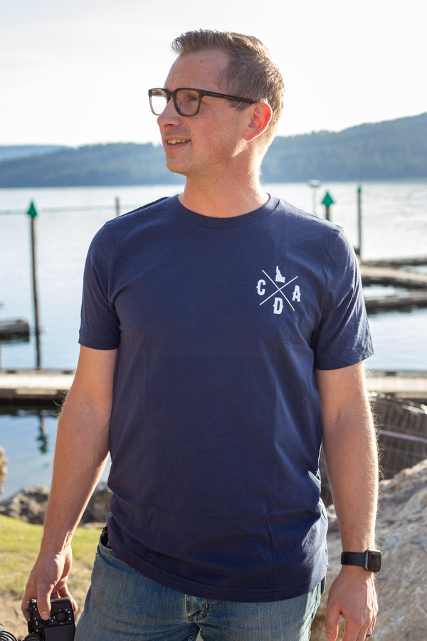 CDA Lake 1887 Navy Blue Tee