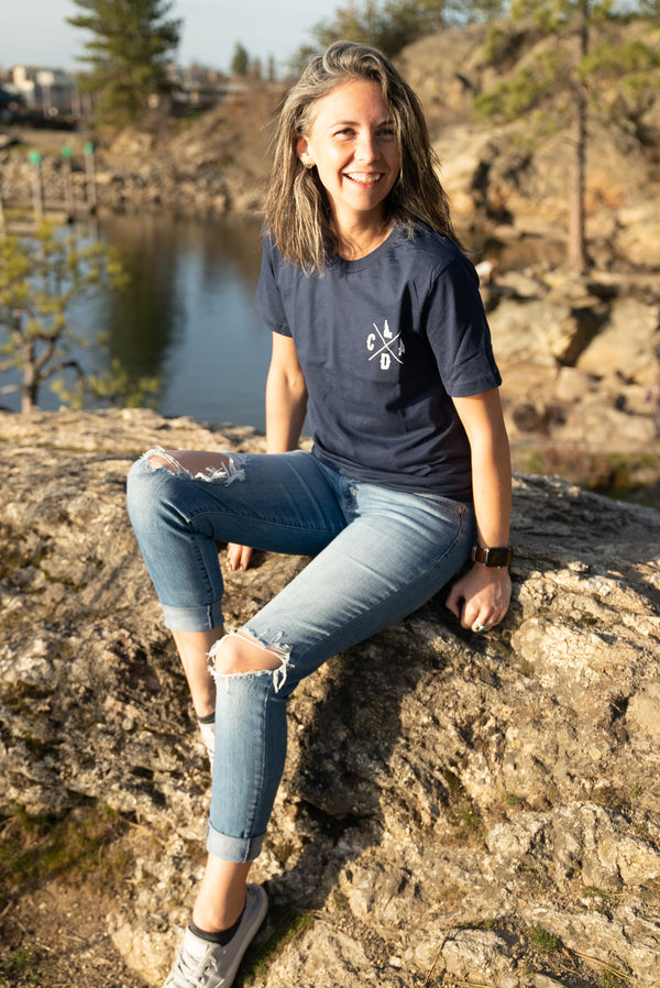 CDA Lake 1887 Navy Blue Tee