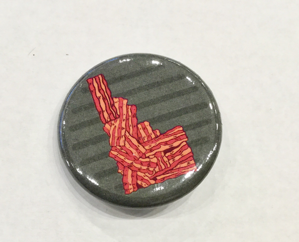 Idaho Bacon Button