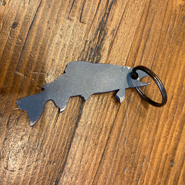 TROUT BOTTLE OPENING KEYCHAIN