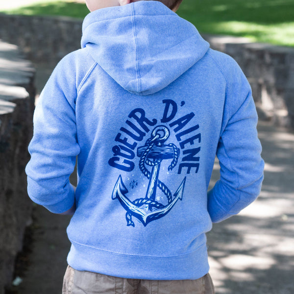 Kids CDA Anchor ZIP Hoodie