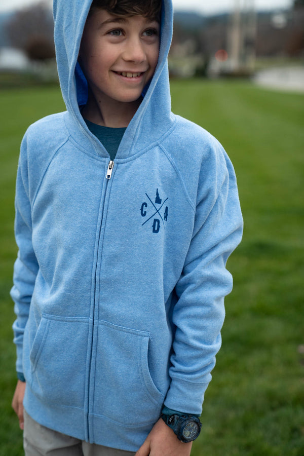 Kids CDA Anchor ZIP Hoodie