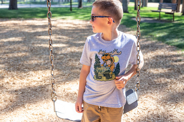 Kids ATV Moose Tee