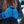 Load image into Gallery viewer, Adult Blue Knitted Mittens
