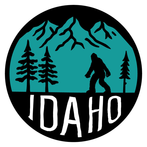 Bigfoot Idaho Mountains Popsocket - Black Base