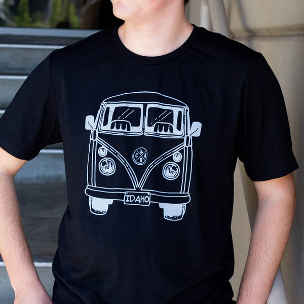 Black Idaho Bus Tee