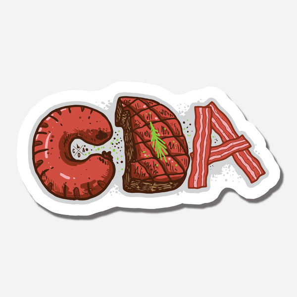 CDA BBQ Sticker