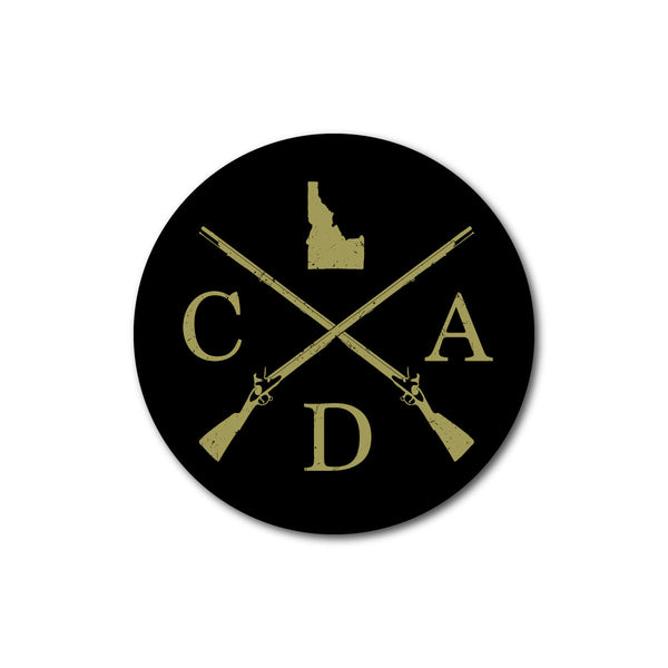 CDA Musket Sticker