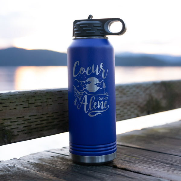 CDA Night Tubbs Matte Purple Insulated 32oz Flask