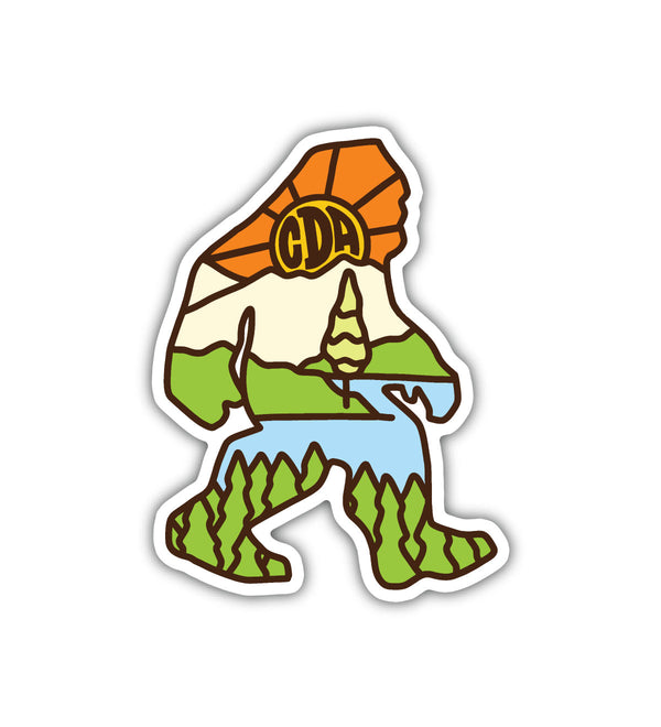 CDA Sasquatch Sticker