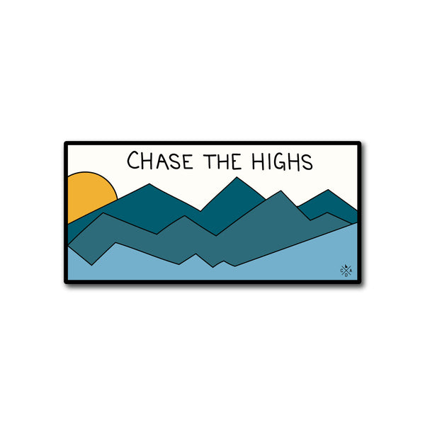 Chase The Highs Sticker