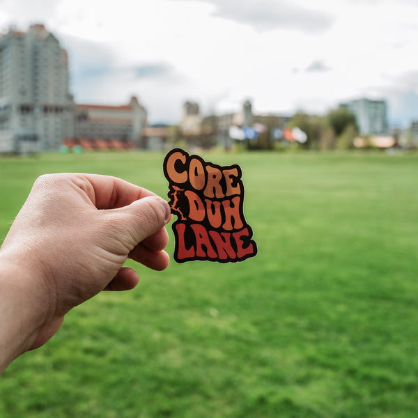 Groovy Core Duh Lane Sticker