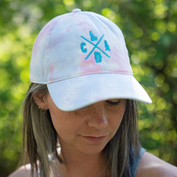 CDA Idaho Cotton Candy Tie-Dye Dad Hat