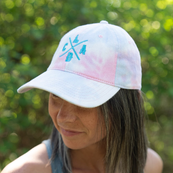 CDA Idaho Cotton Candy Tie-Dye Dad Hat