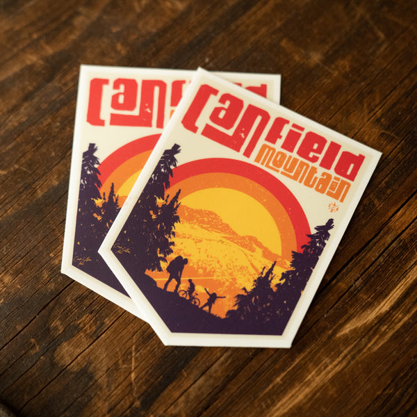 Canfield Mountain Sticker