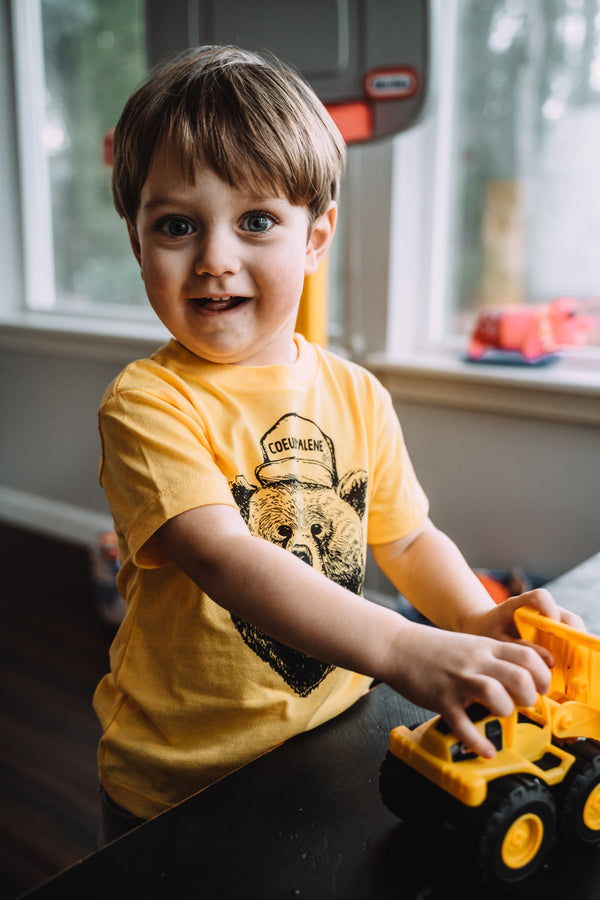Coeur d'Alene Bear Toddler Tee