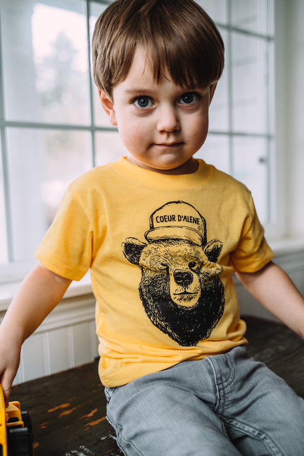 Coeur d'Alene Bear Kids Tee