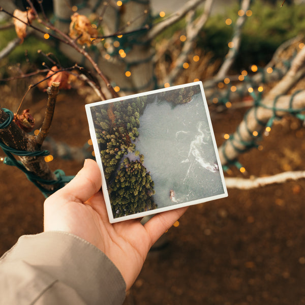 Corbin Park Ceramic Coaster