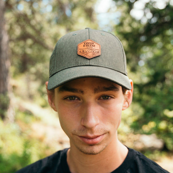 Loden Heather Perf Hat, CDA By The Lake Patch