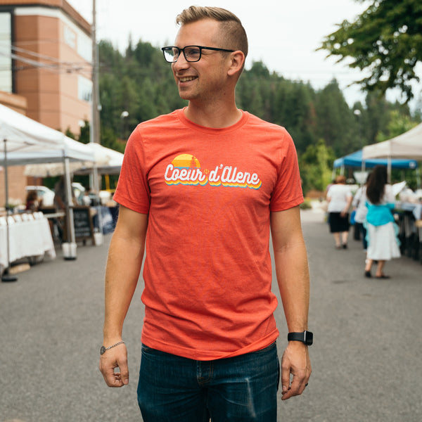 Coeur d'Alene Summer Sunset Tee