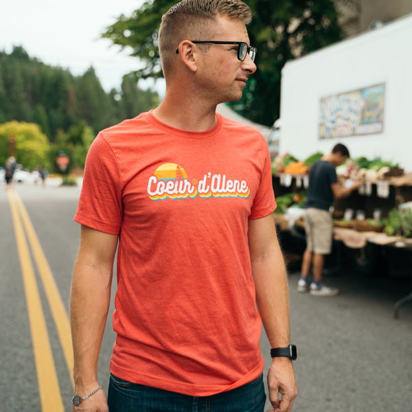 Coeur d'Alene Summer Sunset Tee