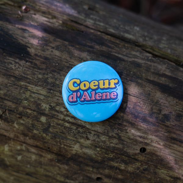 Coeur d' Alene Bubblegum Magnet