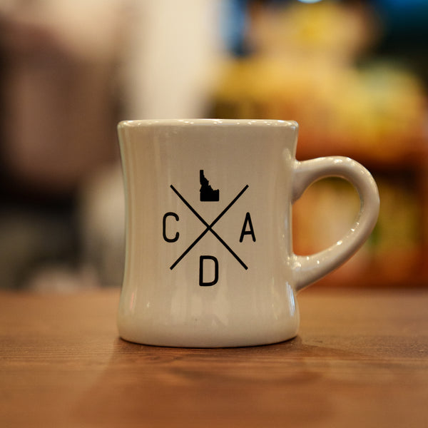Coeur d'Alene Clothing Logo Diner Mug