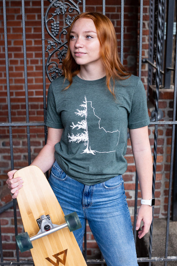 Forest Green IdaTree Tee