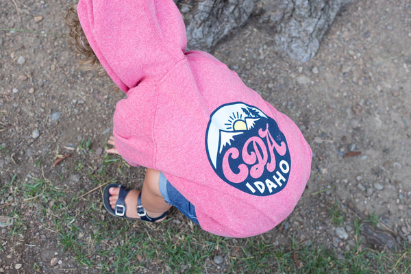 Toddler Pink Happy Hoodie