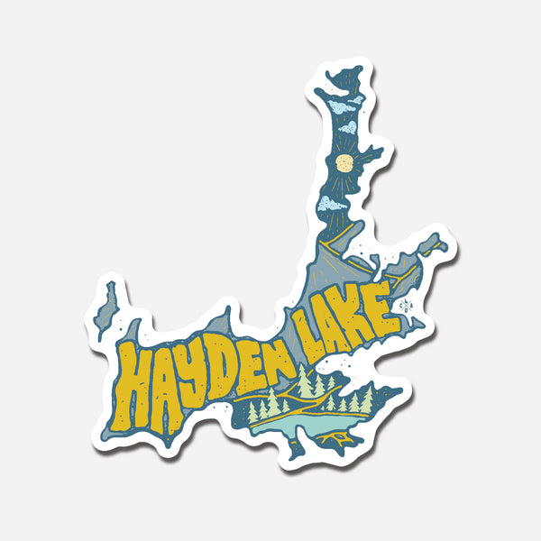 Hayden Lake Sticker