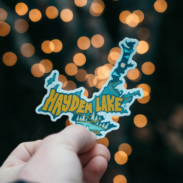 Hayden Lake Sticker