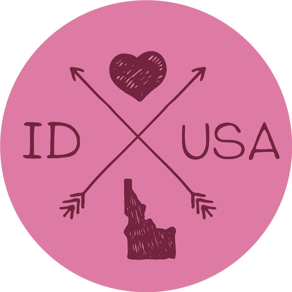 ID LOVE USA Popsocket - White Base