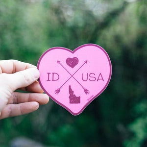 ID Love USA Sticker