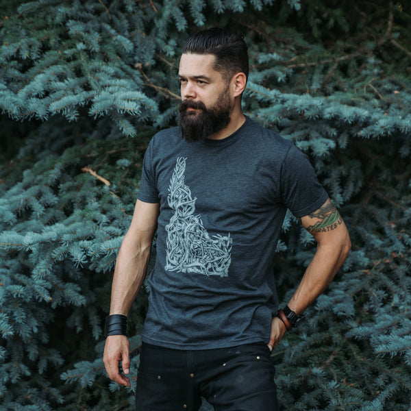 Idaho Deer Antler Tee Shirt