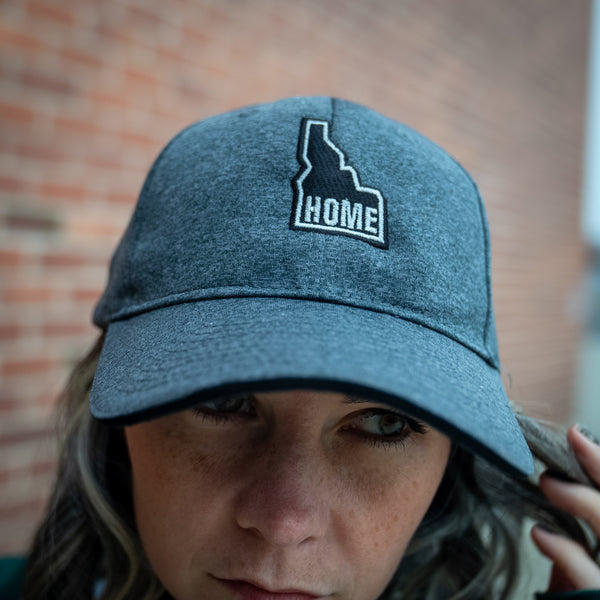 Dark Heather Gray Sport Idaho Home Hat