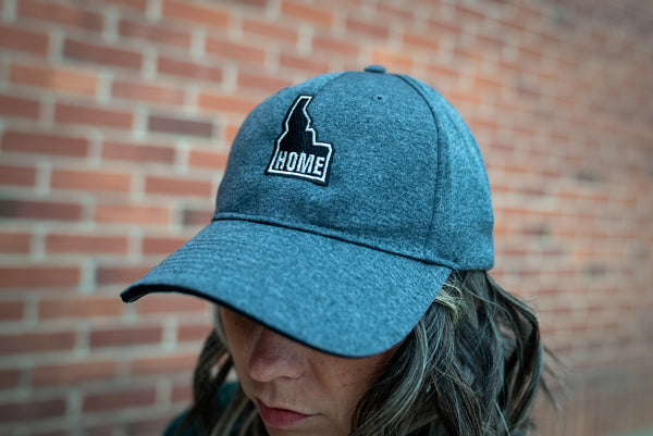 Dark Heather Gray Sport Idaho Home Hat
