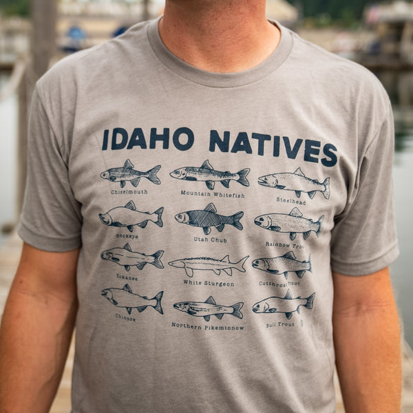 Idaho Natives Fish Tee L