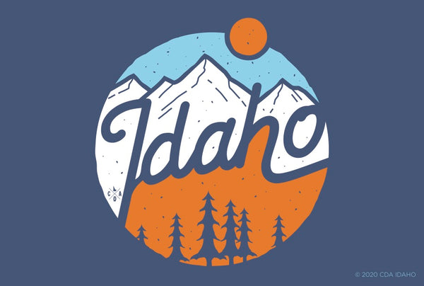 Idaho Peaks Postcard