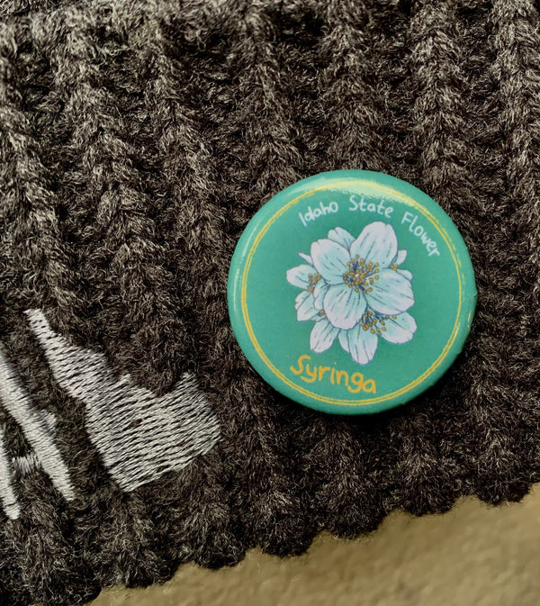 Idaho State Flower Button