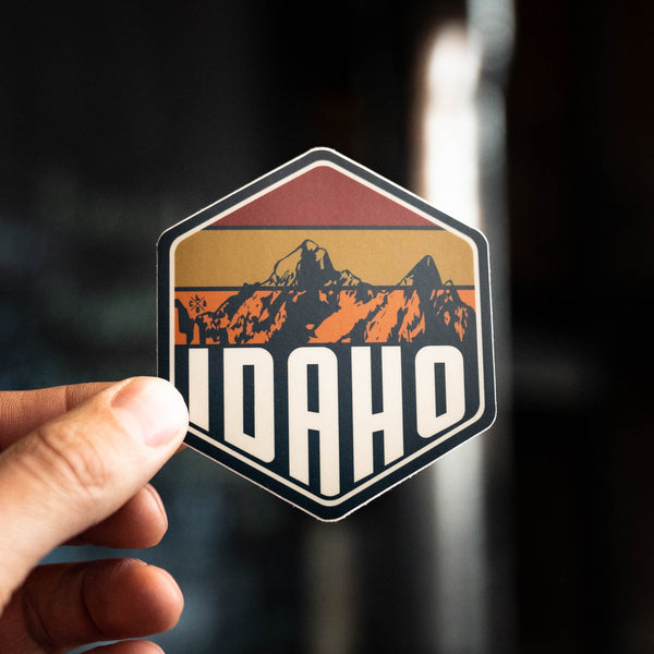 Idaho Wild Mountains Sticker