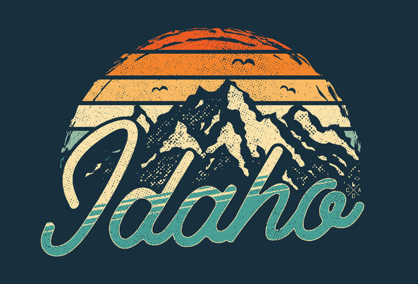 Idaho Mountains Postcard