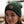 Load image into Gallery viewer, Green Rib-Knit Idatree Leather Patch Beanie
