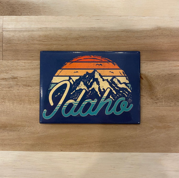 Idaho Mountains Large Magnet