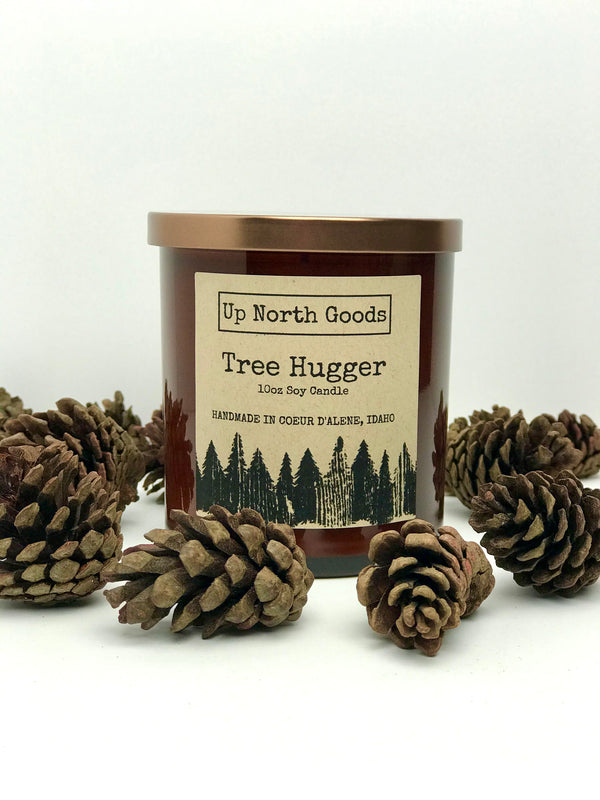 Tree Hugger 10oz Soy Candle by Up North Goods