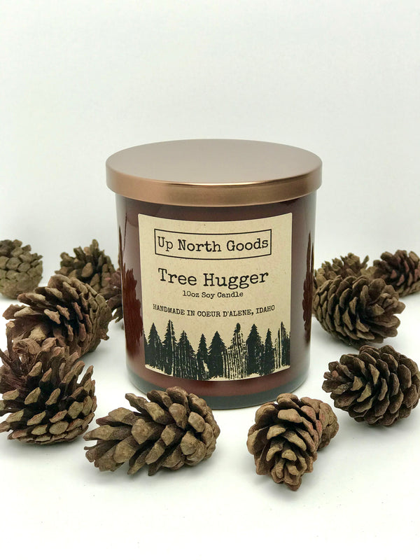 Tree Hugger 10oz Soy Candle by Up North Goods