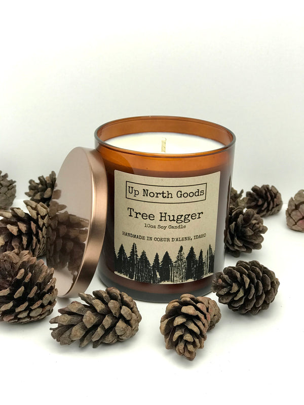 Tree Hugger 10oz Soy Candle by Up North Goods