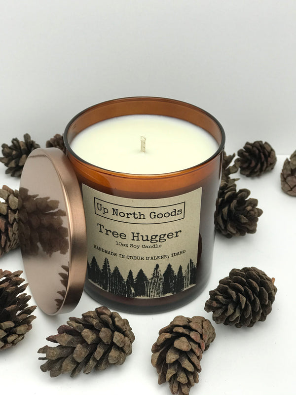 Tree Hugger 10oz Soy Candle by Up North Goods