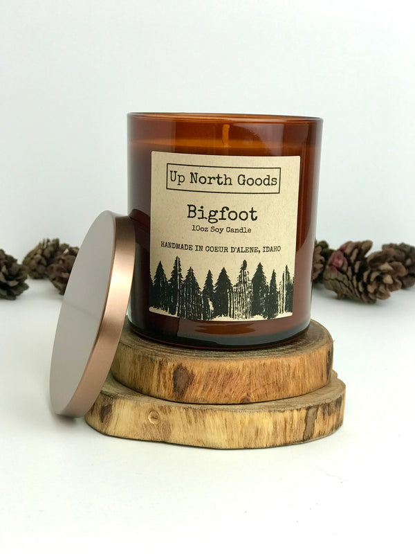 Bigfoot 10oz Soy Candle by Up North Goods