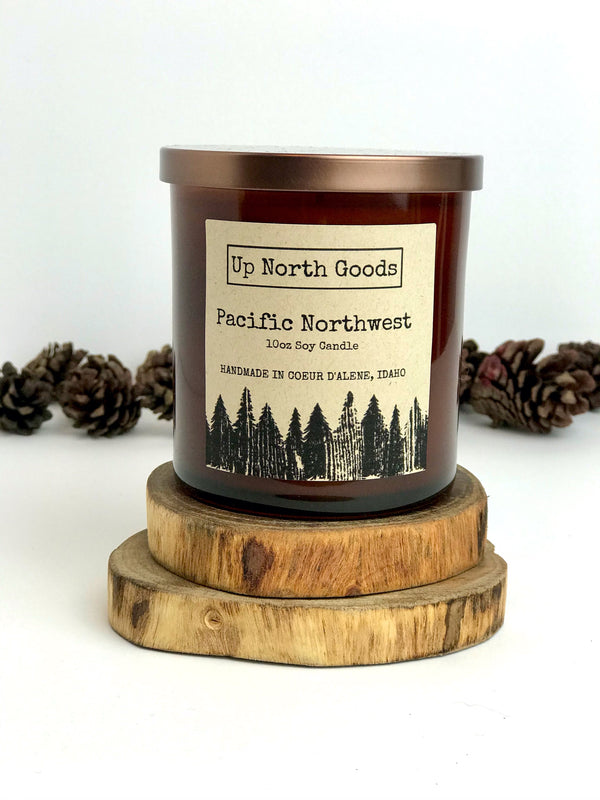 Pacific Northwest 10oz Soy Candle by Up North Goods