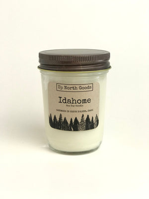 Idahome 8oz Soy Candle by Up North Goods